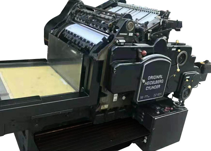 770型全自動(dòng)海德堡圓壓平模切機(jī)、沖不干膠機(jī)