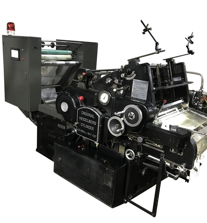 585型全自動海德堡圓壓平燙金機(jī)