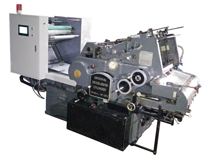 640型全自動海德堡圓壓平燙金機、全自動模切機
